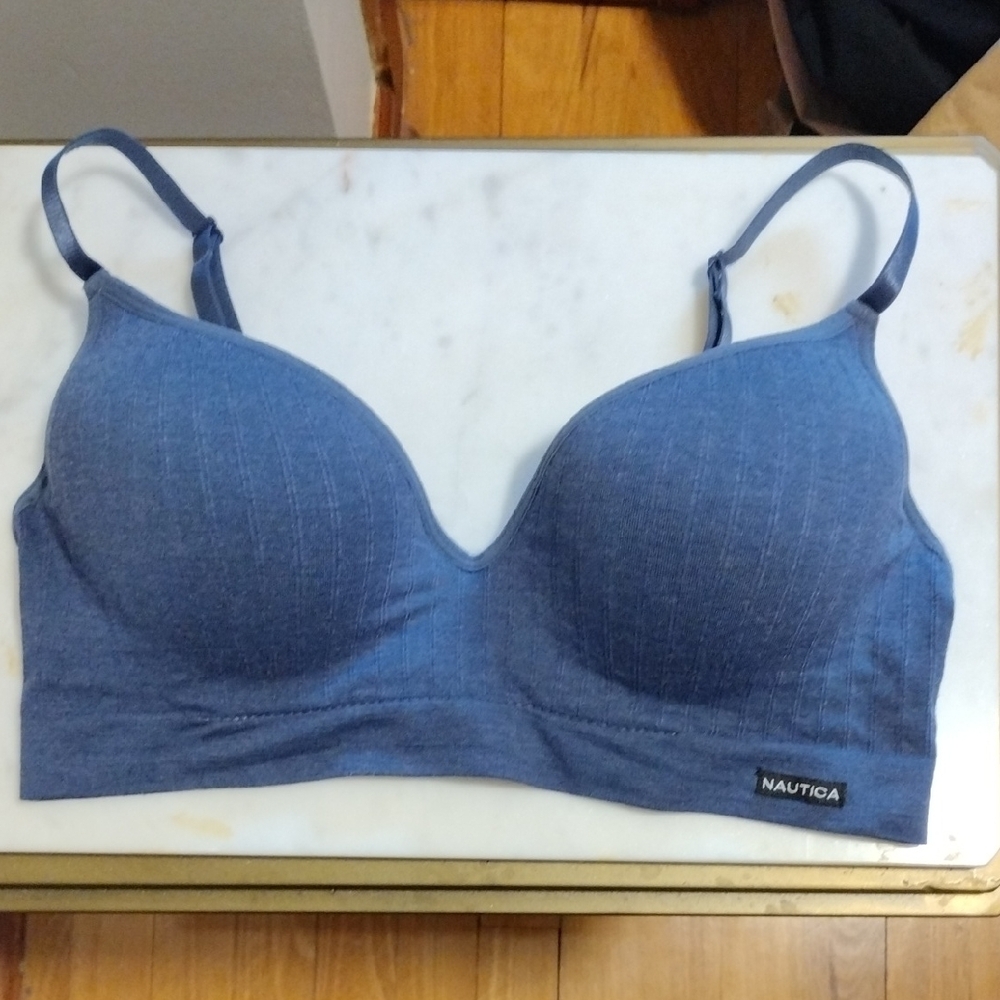 Nautica Women's Blue Bra
